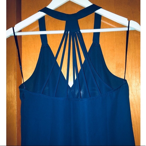 Lily White Navy Tank Top - Picture 3 of 4